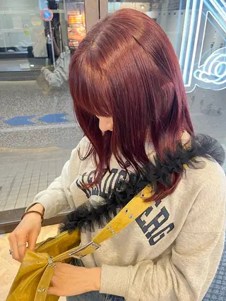 ロング カラー RIO 福岡美容師のヘアスタイル