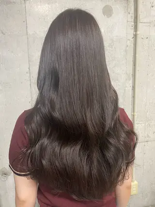 ロング 🫧透明感🫧ツヤ感 ✨️カラー特化のヘアスタイル