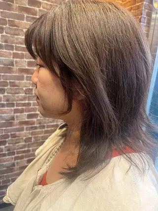 カラー 久木原 ゆりのヘアスタイル