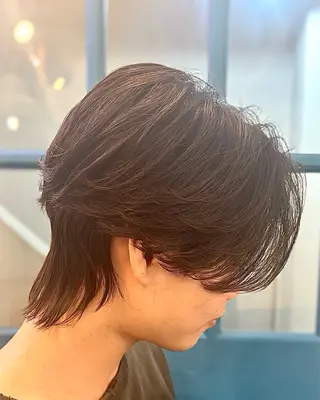 パーマ メンズ ショート、韓国メンズ ヘアのかつらぎのヘアスタイル