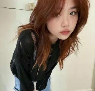 ロング 艶感透明感カラー🤍 hinaのヘアスタイル