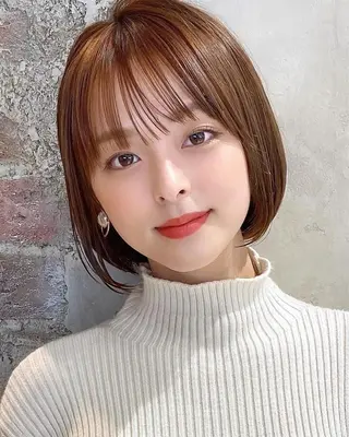 ショート 新宿　ショート・ボブ カットモデル募集のヘアスタイル