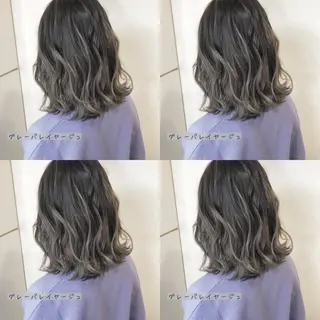 セミロング あさだ しゅうたろうのヘアスタイル