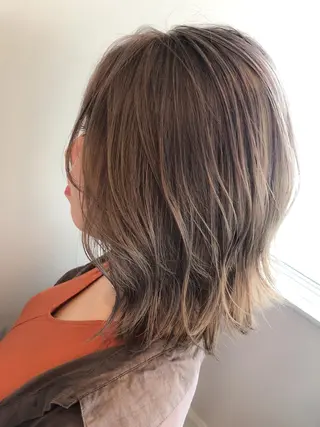 ミディアム MIRIM栄 野田航生のヘアスタイル