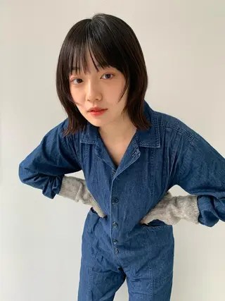 ミディアム ボブ/顔まわりカット 💫大澤奈緒美のヘアスタイル