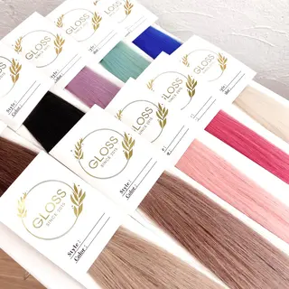 ロング カラー GLOSS♡ ヤマガミコウジのヘアスタイル