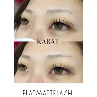 マツエク・マツパ ★KAEDE★伊勢崎 【KARAT】のマツエク・マツパデザイン