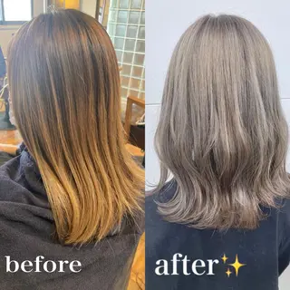 ロング タカツド ユウキのヘアスタイル