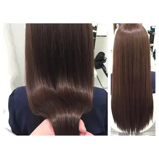 ロング カラー 八谷 将平のヘアスタイル