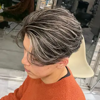 カラー メンズ 上村 光希のヘアスタイル