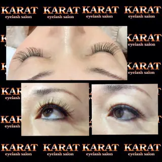 マツエク・マツパ ★KAEDE★伊勢崎 【KARAT】のマツエク・マツパデザイン