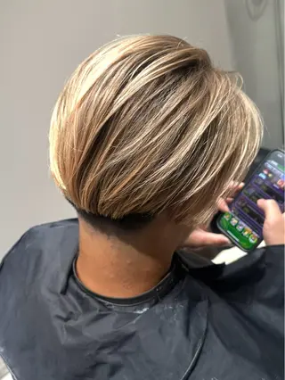 カラー メンズ メンズバレイヤージュ /町田/木村悠月のヘアスタイル