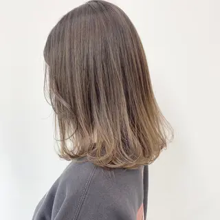 セミロング カラー 【ブリーチカラー】 🌈ALIVE若山葵のヘアスタイル