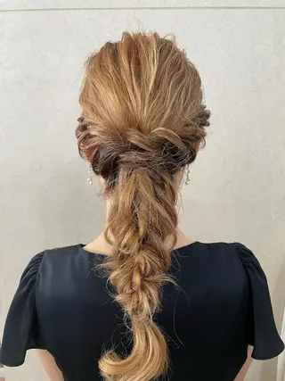 ヘアアレンジ 艶髪🇰🇷髪質改善 🎀ikuno🎀のヘアスタイル