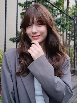 ロング パーマ 【お洒落パーマ】 Elme　肥塚康汰郎のヘアスタイル