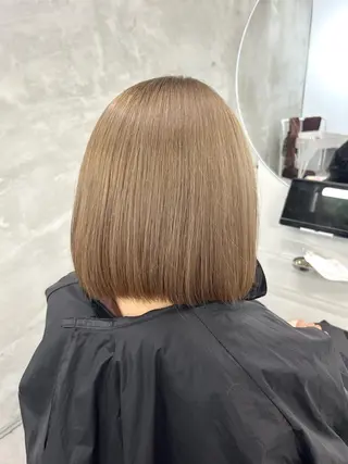 ミディアム カラー yuuna ✮ door whiteのヘアスタイル