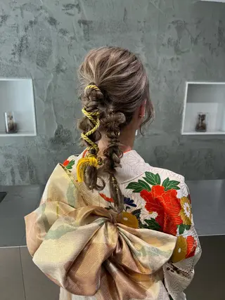 ヘアアレンジ 🌷川崎/ボブ/ アレンジ/コトネ🌷のヘアスタイル