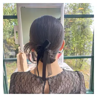 ヘアアレンジ 船曳 鈴菜のヘアスタイル