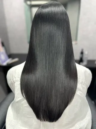 ロング 岩崎 恵実のヘアスタイル