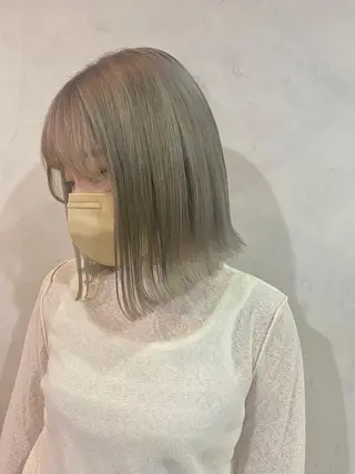 ミディアム fand AKANE のヘアスタイル