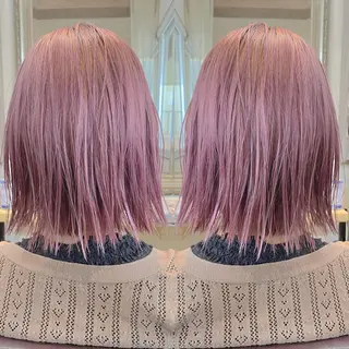 ミディアム カラー grand juteのヘアスタイル
