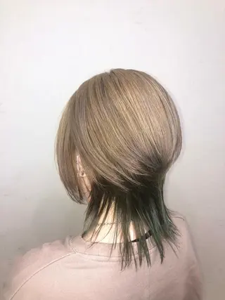 ショート 太白区/白髪ぼかし ハイライト/千葉達人のヘアスタイル