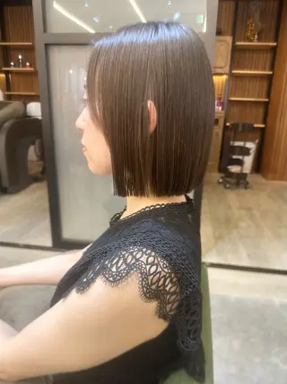 ショート 店長🌟小顔似合わせ デザインカラー◎古田のヘアスタイル