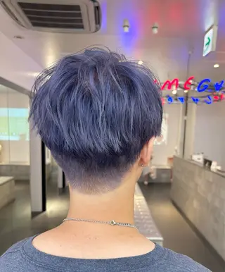 ショート MiRI💜地毛級 エクステ✖似合わせ技のヘアスタイル