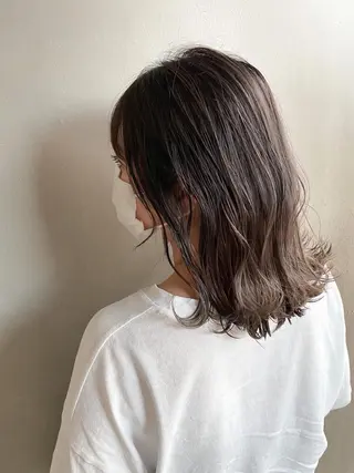 ミディアム カラー 【天満1艶髪】潤艶/ 髪質改善🌹釣本竜哉のヘアスタイル