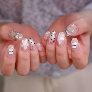 ネイル pointillé .ayaのネイルデザイン