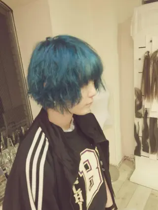 ショート パーマ 平尾 拓也のヘアスタイル