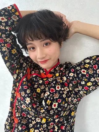 ショート 似合わせレイヤー 海外風レイヤーmioのヘアスタイル