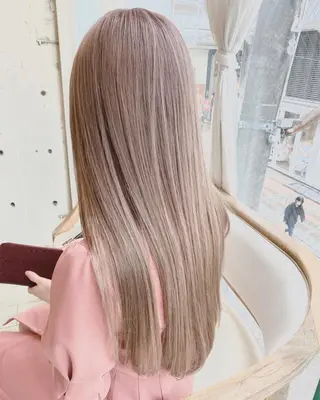 ロング カラー LOVESTOIKE 堂本のヘアスタイル