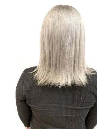 ミディアム GATE. staffのヘアスタイル