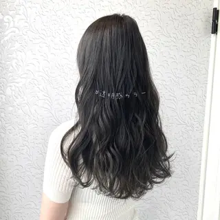 ロング カラー 顔周りカット/透明感 カラー🤍大塚蛍のヘアスタイル