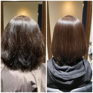 ミディアム カラー 🌸スパ・ヘアカラー ソメソメソメサン🌸のヘアスタイル