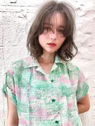 カラー 透明感カラー/ 鶴田 爽一郎のヘアスタイル