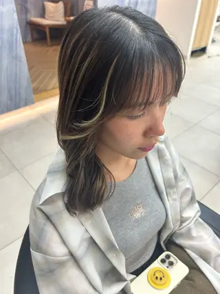 ヘアアレンジ 🖤韓国風顔周り / TAMAMI🖤のヘアスタイル