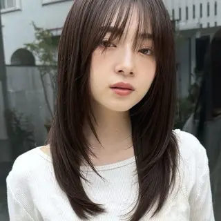 ロング ヘアアレンジ fifth 石川 凪のヘアスタイル