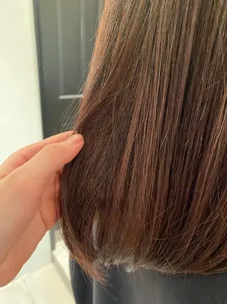 ミディアム カラー riria/ボブ /透明感カラー🎀のヘアスタイル