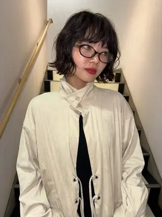 カラー Wカラー/レイヤー /ボブ/otohaのヘアスタイル