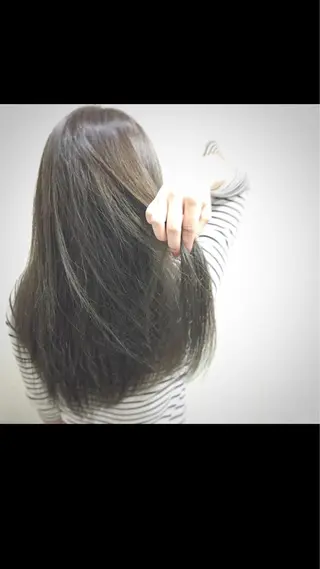 ロング カラー ヘアアレンジ BonD hairのヘアスタイル