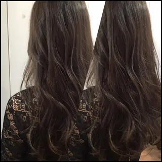 ロング カラー 【mokuオーナー】 ちはるのヘアスタイル
