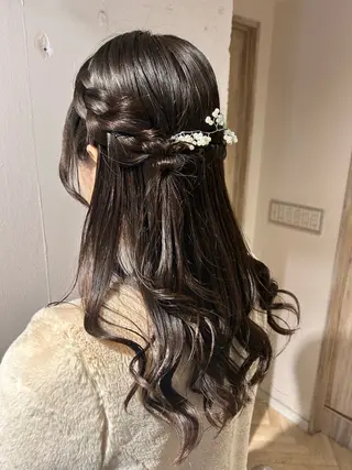 ヘアアレンジ アレンジ/艶髪/ 艶カラー/koumeのヘアスタイル