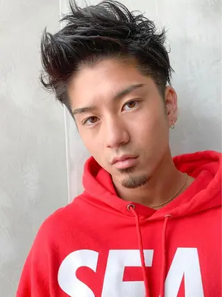ショート カラー メンズ リピート率No.1✨ ユウキのヘアスタイル