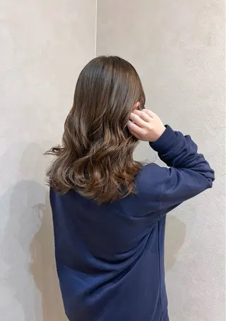 カラー 甲斐麻椰/ N°大分のヘアスタイル
