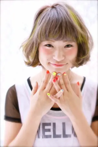 ショート カラー パーマ ヘアアレンジ ✨ハイクオリティ✨ 山本香也のヘアスタイル
