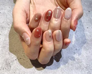 ネイル 舞田 苑香のネイルデザイン