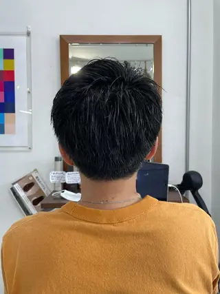 ショート メンズ ユ カの眉毛・アイブロウイメージ