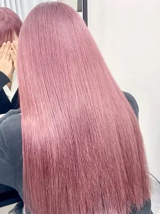 ロング ハイトーン/艶カラー sarina🩷のヘアスタイル
